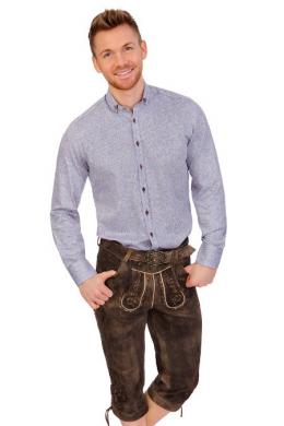 Spieth & Wensky Kniebundlederhose - NOTEN, Trüffel, 98