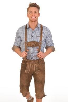 Spieth & Wensky Kniebundlederhose - VITTORIO, Wolf, 64