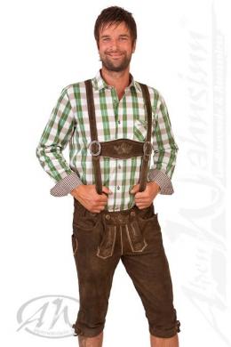 Spieth & Wensky Kniebundlederhose - ZACHERL, Bisam, 56