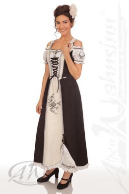 Spieth & Wensky Landhauskleid - ASMARA, Schwarz, 48