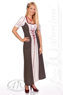 Spieth & Wensky Landhauskleid - RATINGEN, Braun, 42