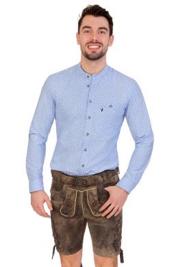 Spieth & Wensky Lederhose Herren kurz - MARKUS, Erde, 54