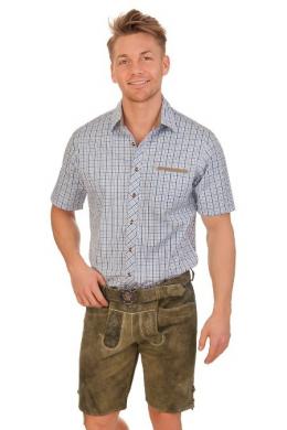 Spieth & Wensky Lederhose Herren kurz - VEIT II, Biber, 52