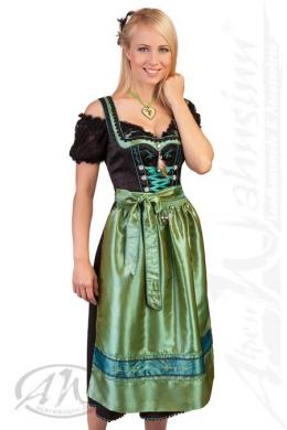 Spieth & Wensky Midi Dirndl 2tlg. - NACHT/MIDI, Lindgrün, 36