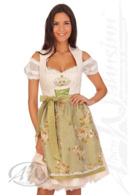 Spieth & Wensky Mini Dirndl 2tlg. - DIADEM, Pistazie, 40