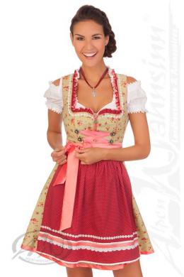 Spieth & Wensky Mini Dirndl 2tlg. - DOROSA, Hellgrün, 40