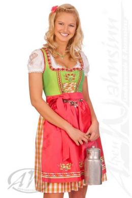 Spieth & Wensky Mini Dirndl 2tlg. - RIANA, Hellgrün, 40