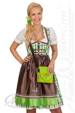 Spieth & Wensky Mini Dirndl 3tlg. - SCHWAN, Limone, 42