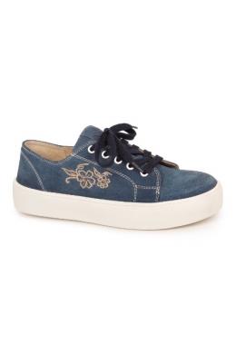 Spieth & Wensky Sneaker Damen - NAMIBIA, Denim, 40