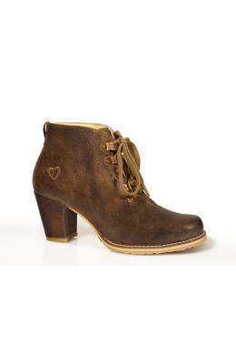 Spieth & Wensky Trachten Stiefeletten - IRMTRAUD - nubuk/rustik, Nubukrustic, 36
