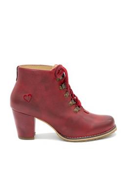 Spieth & Wensky Trachten Stiefeletten - IRMTRAUD, Rot, 39