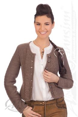 Spieth & Wensky Trachten Strickjacke - BONN, Nuss, XL