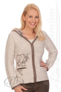 Spieth & Wensky Trachten Strickjacke - DETROIT, Natur, XXXL