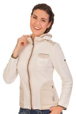 Spieth & Wensky Trachten Strickjacke - FIERSBACH, Wollweiß, M