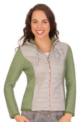 Spieth & Wensky Trachten Strickjacke - GALERIE, Grün, XXXL