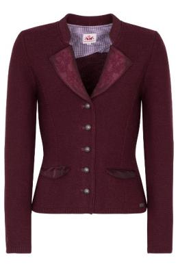 Spieth & Wensky Trachten Strickjacke - NEUWEILER, Burgund, M