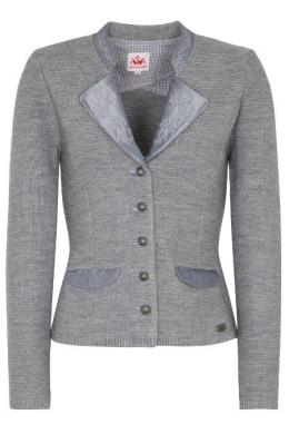 Spieth & Wensky Trachten Strickjacke - NEUWEILER, Hellgrau, XS