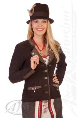 Spieth & Wensky Trachten Strickjacke - PENZBERG, Braun, L
