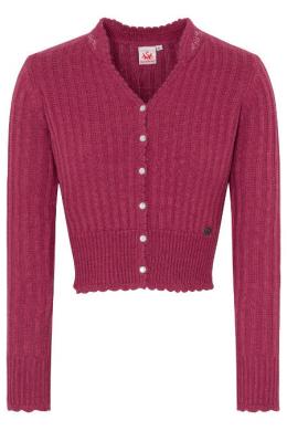 Spieth & Wensky Trachten Strickjacke - PFIFF, Fuchsia, S