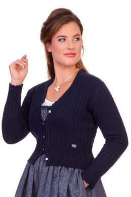 Spieth & Wensky Trachten Strickjacke - PFIFF, Nachtblau, M