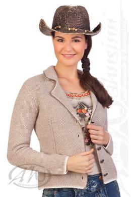 Spieth & Wensky Trachten Strickjacke - WERONIKA, Natur, XXXL
