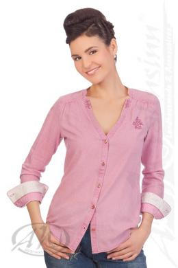 Spieth & Wensky Trachtenbluse - BELLINDA, Malve, 46