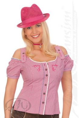 Spieth & Wensky Trachtenbluse - DALLAS, Beere, 32