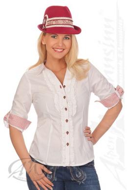 Spieth & Wensky Trachtenbluse - DEA, Rot, 36