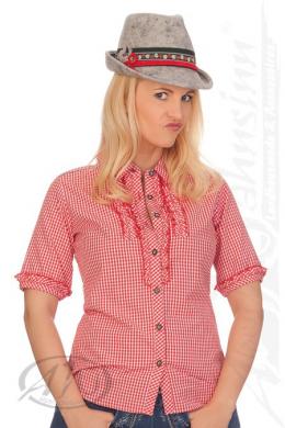 Spieth & Wensky Trachtenbluse - DUISBURG, Rot, 38