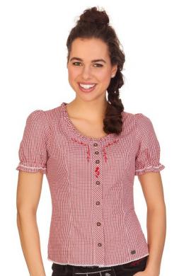 Spieth & Wensky Trachtenbluse - GRAFENAU, Rot, 50