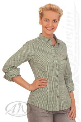 Spieth & Wensky Trachtenbluse, Grün, 52