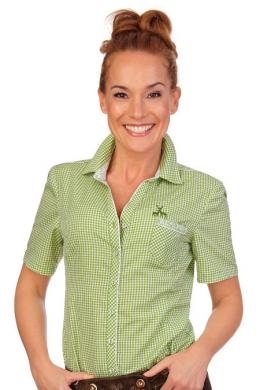 Spieth & Wensky Trachtenbluse - NEST, Hellgrün, 40