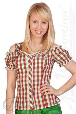 Spieth & Wensky Trachtenbluse - RAMMINGEN, Rot, 36