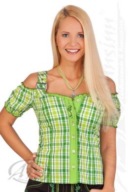 Spieth & Wensky Trachtenbluse - SEPTIME, Limone, 46