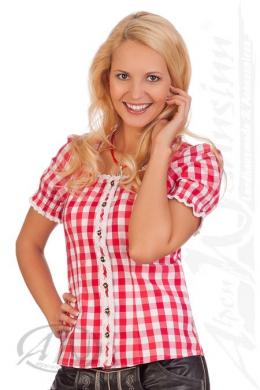 Spieth & Wensky Trachtenbluse - SYLT, Rot, 38