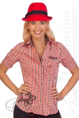 Spieth & Wensky Trachtenbluse - TURIN, Rot, 46