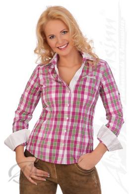 Spieth & Wensky Trachtenbluse - WACHOLDER, Pink, 38
