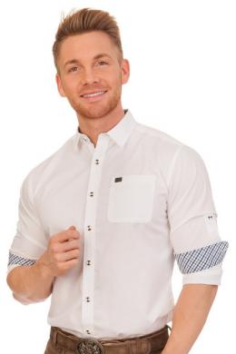 Spieth & Wensky Trachtenhemd - KESSEL, Blau, 35/36 (XS)