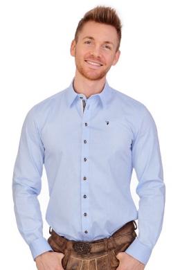 Spieth & Wensky Trachtenhemd - NILS, Hellblau, 35/36 (XS)