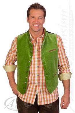 Spieth & Wensky Trachtenhemd - RAUBACH, Lachs, 47/48 (XXXL)