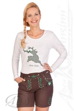 Spieth & Wensky Trachtenhose Damen - PFAND, Grün, 42