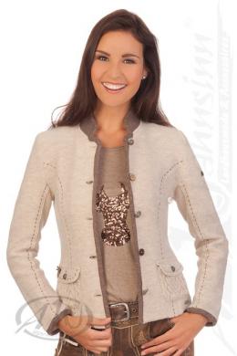 Spieth & Wensky Trachtenjacke Damen - DELLA, Natur, 50