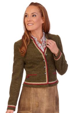 Spieth & Wensky Trachtenjacke Damen - NACHTIGALL, Oliv, 44