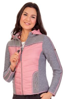 Spieth & Wensky Trachtenjacke Damen - NALBACH, Rosa/Grau, XS