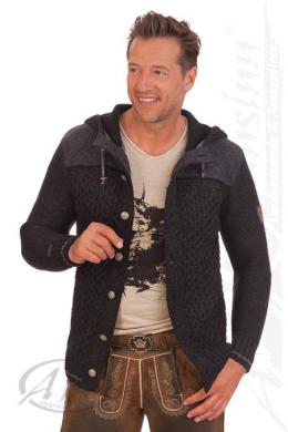Spieth & Wensky Trachtenjacke Herren - ALONSO, Schwarz, S