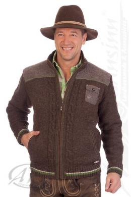 Spieth & Wensky Trachtenjacke Herren - BALDO, Dunkelbraun, S
