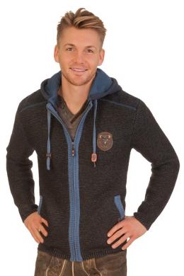 Spieth & Wensky Trachtenjacke Herren - DAKAR, Dunkelgrau, XL