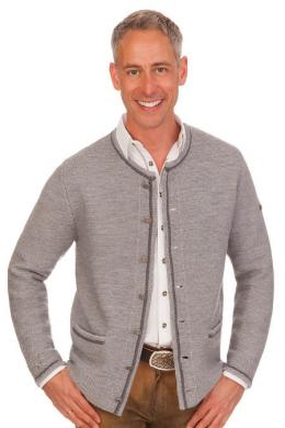 Spieth & Wensky Trachtenjacke Herren - HELMUT, Hellgrau, L
