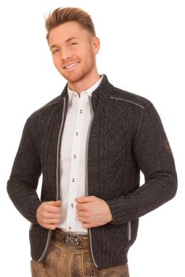 Spieth & Wensky Trachtenjacke Herren - KALMUND, Dunkelgrau, M