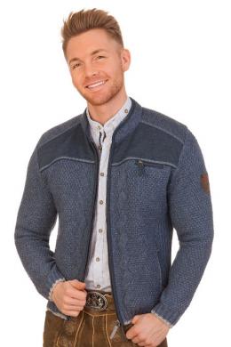 Spieth & Wensky Trachtenjacke Herren - KASIMIR, Jeansblau, S